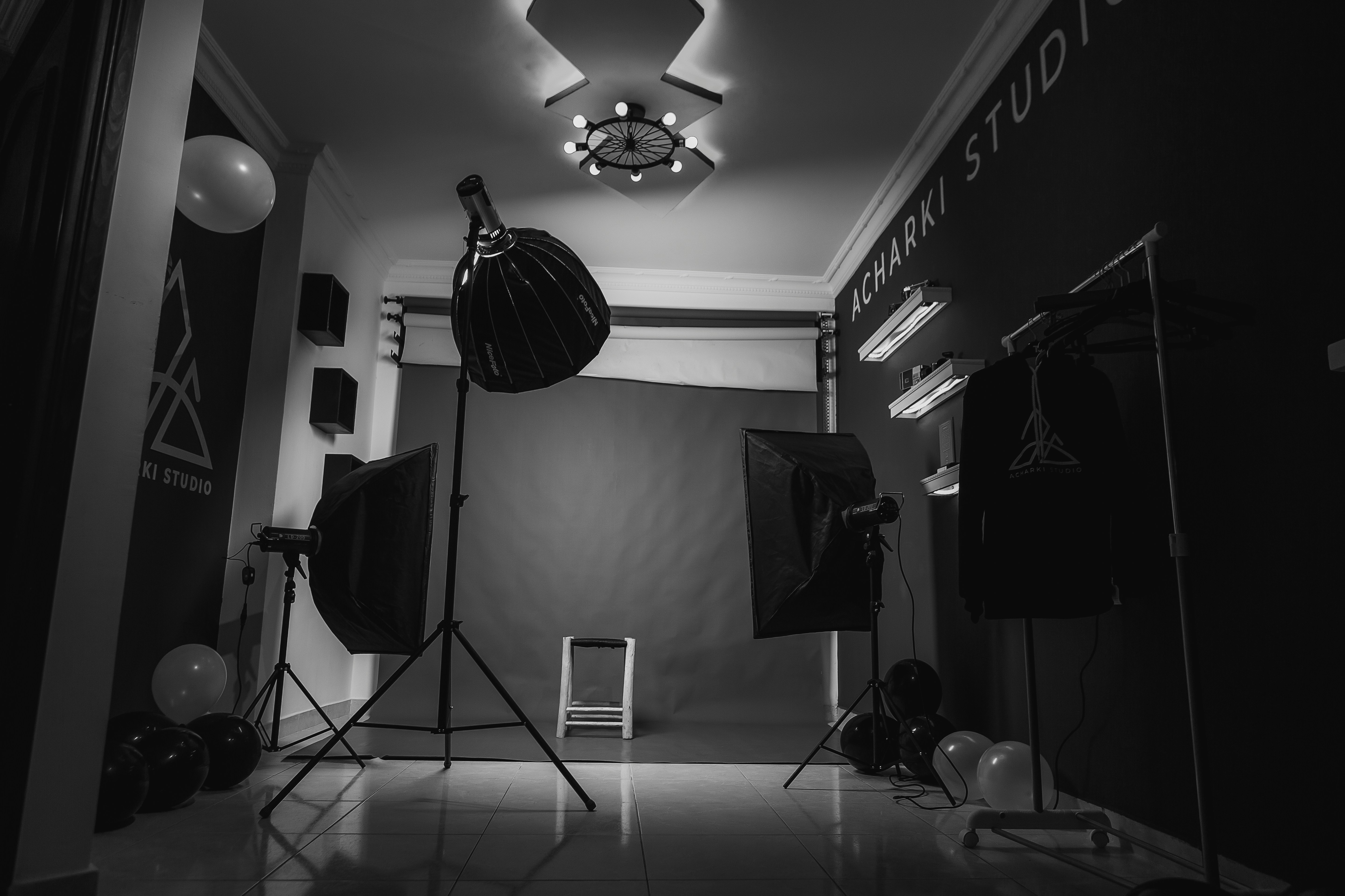 Professional studio setup